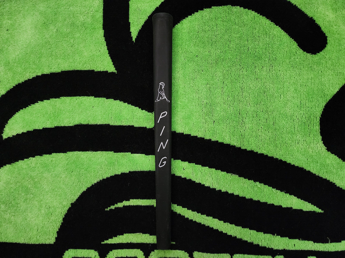 Ping Man PP58 Black Blackout Standard Putter Tiger Woods Golf Grip