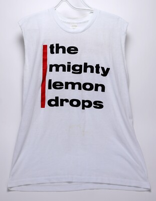 Vintage, Pre-owned Mighty Lemon Drops 1980 s tour Without End 1988 t-shirt