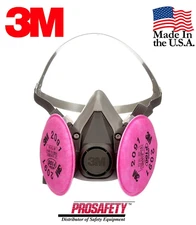 3M Half Face Respirator Mask P100 Particulate Welding Painting Dust Construction