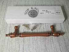 Top Knobs M860-8 --APPLIANCE COLLECTION OLD ENGLISH COPPER HANDLE PULL 8" c-c