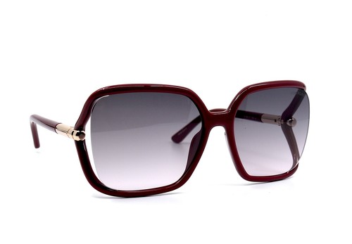 NUEVAS GAFAS DE SOL TOM FORD TF1089/S 75B LONGE-02 GRIS BORGOÑA AUTÉNTICAS - Imagen 3 de 10