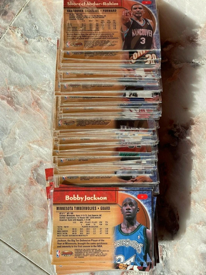 1998-99 Bowmans Best Basketball Pick the Card to Complete Your Set - Image 3 of 4