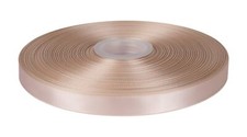 Double Faced Satin Ribbon 5/8"x100 Yards Vanilla Polyester for Gift Wedding