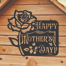 HAPPY MOTHERS Day  Metal Sign  Mothers Day Wall Decor / Sign for Mom