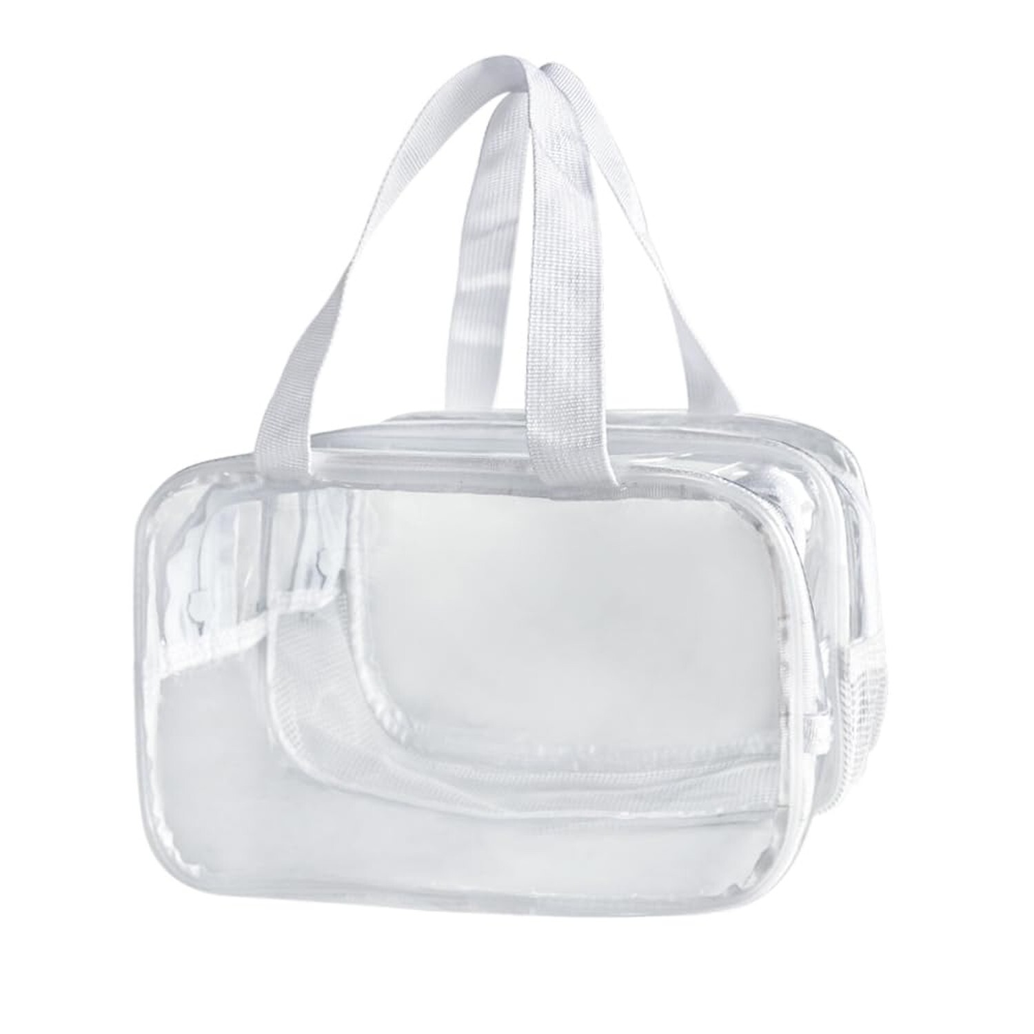 ONEART Clear Waterproof Travel Makeup Toiletry Bag Transparent Cosmetic Organizer