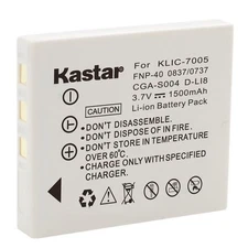 1x Kastar Battery for Samsung SLB-0737 SLB-0837 Sanyo NP-40 Digimax i5 NV7 L80