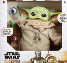 Star Wars Grogu- the child- the Mandalorian Baby yoda 11" plush bundle
