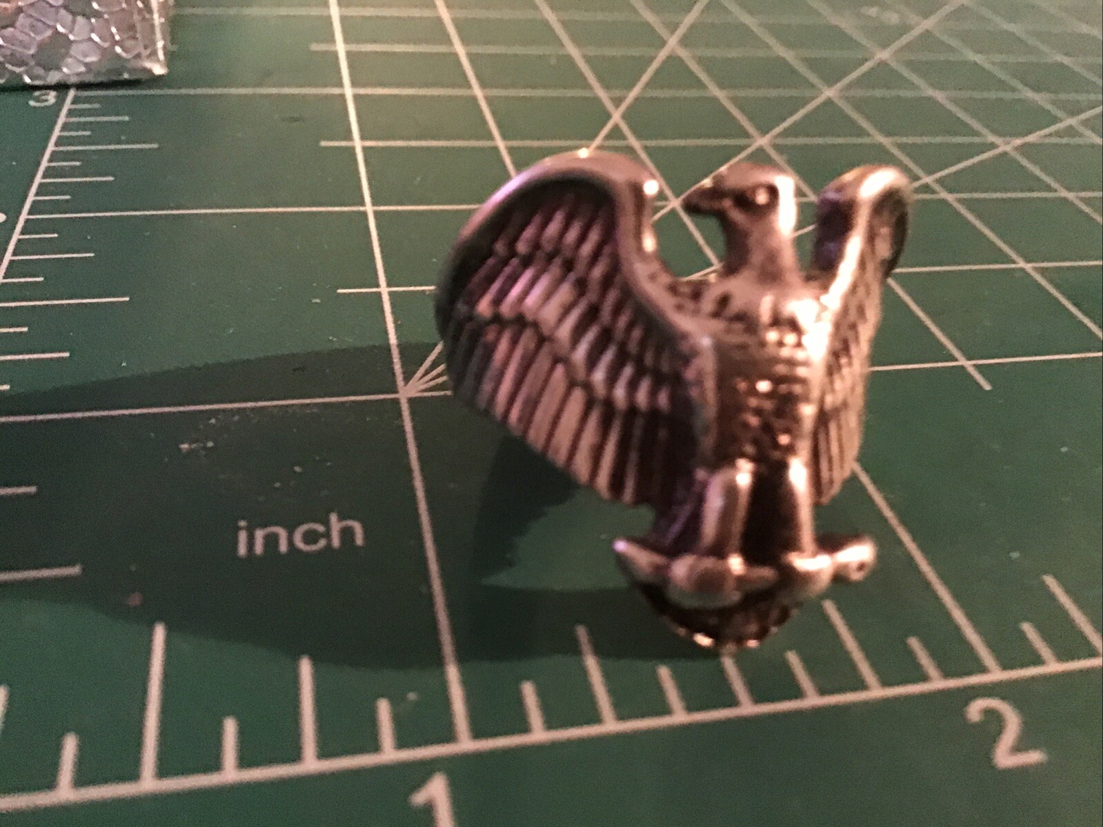 STERLING SILVER EAGLE RING SIZE 10 $ - image 1