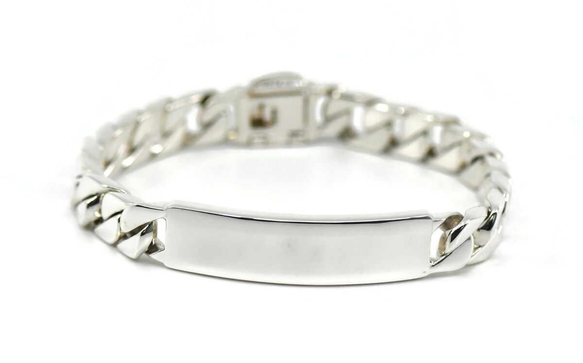 Tiffany & Co Sterling Silver ID Bracelet | eBay Tiffany & Co Sterling Silver ID Bracelet | eBay
