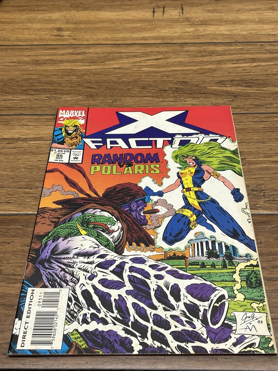 X-Factor Vol. 1 No. 95 October 1993 Random Vs Polaris Marvel