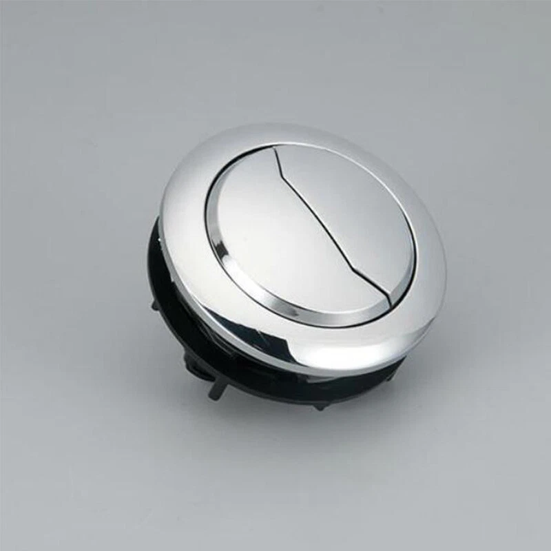 ABS Dual Flush Toilet Water Tank Push Button With 2 Rods for 48mm/58mm Hole New - Image 4 of 4