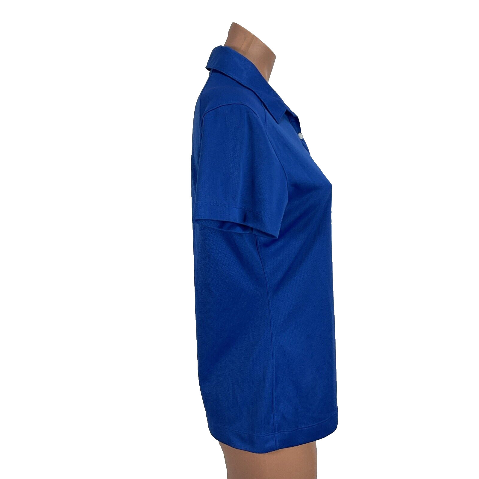 Nike Golf Dri-Fit Polo Shirt Womens M Parker University Bright Blue