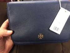 navy blue tory burch