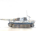 Roco Minitank + Artitec  1:87 H0 Jagdtiger Militär, Wehrmacht, WWII.  Epoche II