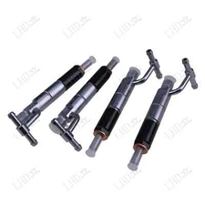 4 Pcs For Caterpillar 236B 246C 252B 256C 262C 267B Fuel Injectors 093500-8010.~