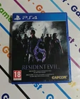 PS4 RESIDENT EVIL 6 ITALIAN ESP PLAYSTATION 4 MINT COVER ITA