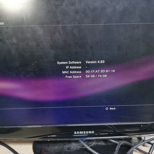 Consola Sony Playstation 3 PS3 Gruesa 80GB CECHM03 Con 3 Juegos - Funciona - 4.83 - Imagen 3 de 12