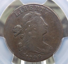 1801 1C 1/000, BN (Regular Strike) Draped Bust Cent - PCGS CoinFacts