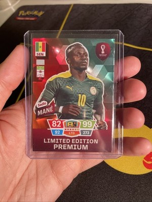 Panini Adrenalyn XL WM World Cup 2022 Sadio Mane Premium Limited Edition Senegal