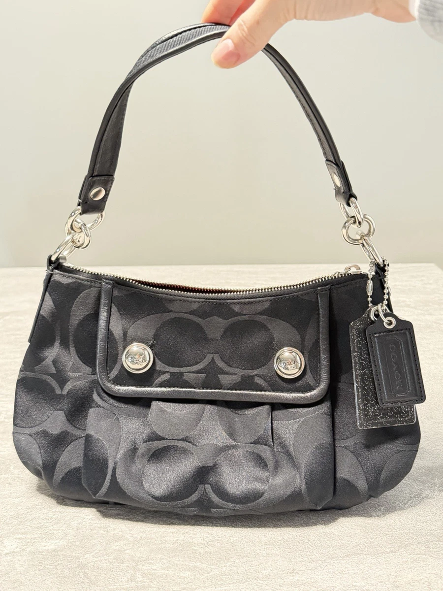 Coach Poppy Shoulder Bag Black Bags & Handbags for Women for sale