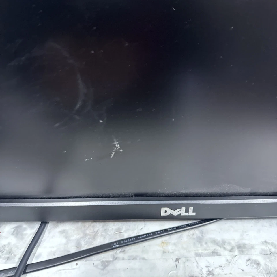 Dell U2410f 24" 1920 x 1200 DP HDMI DVI VGA LCD Monitor No Stand  - Image 3 of 4
