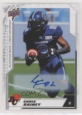 2020 Upper Deck CFL Auto Chris Rainey #36 Auto 0p0t