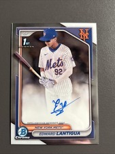 2024 Bowman Chrome Prospect Autographs Edward Lantigua 1st Auto CPA-EL (AU, RC)