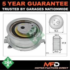 Timing Belt Tensioner Pulley INA Fits VW Audi Skoda 1.2 TDi 1.5 1.6 2.0