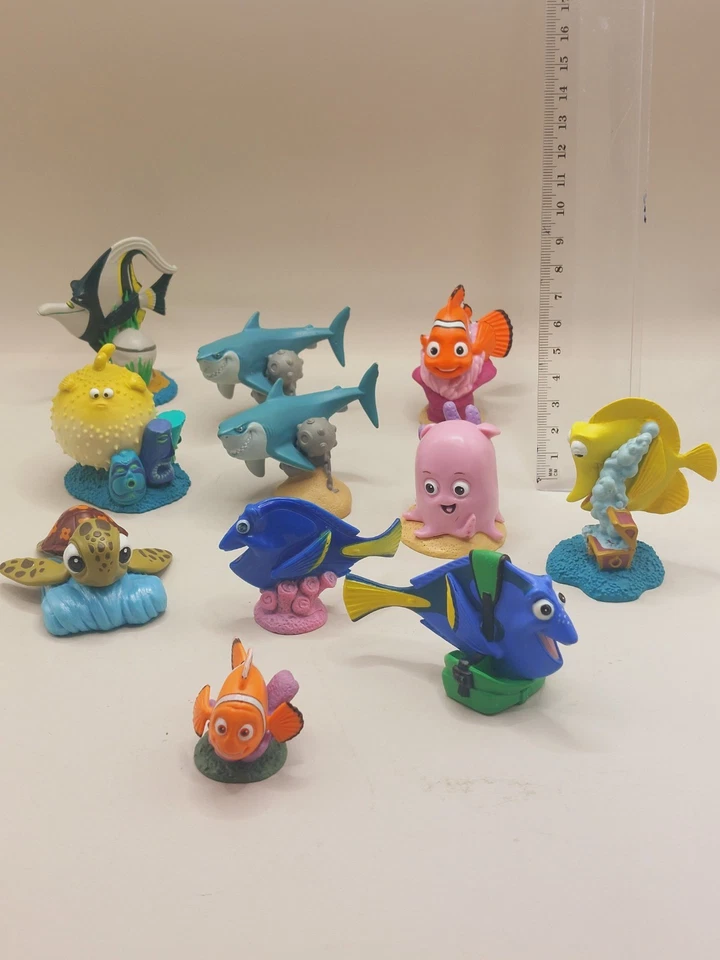 Disney Pixar Figuren Findet Nemo Findet Dorie 11 Stück Paket Original Disney - Bild 2 von 4