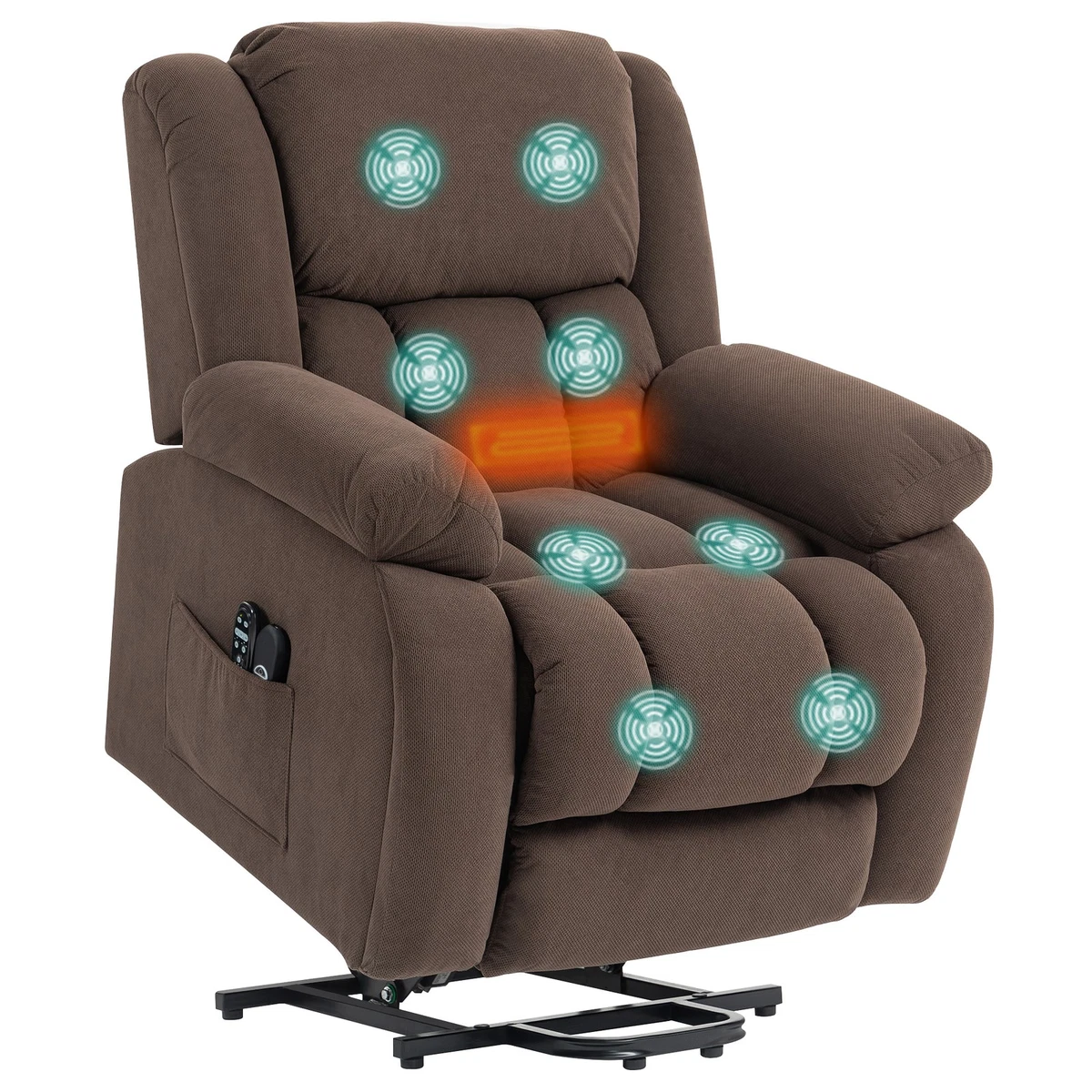 Fauteuil Releveur électrique Innova - Neuf - Gris, 90 Cm, Avec Roulettes