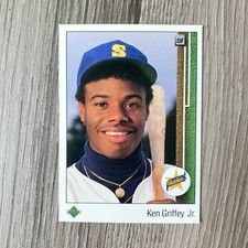1989 Upper Deck - Star Rookie Ken Griffey Jr #1 (RC)
