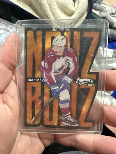 Cale Makar NDYZ BOYZ 12 Of 20NB Metal Skybox 23 24