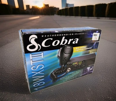 Cobra Weather 40 Channel CB Radio Mod. (18WXSTII)  NWT. 