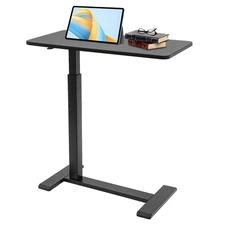 Adjustable Overbed Bedside Table Use Bed Standing Laptop Desk Hospital Home Use