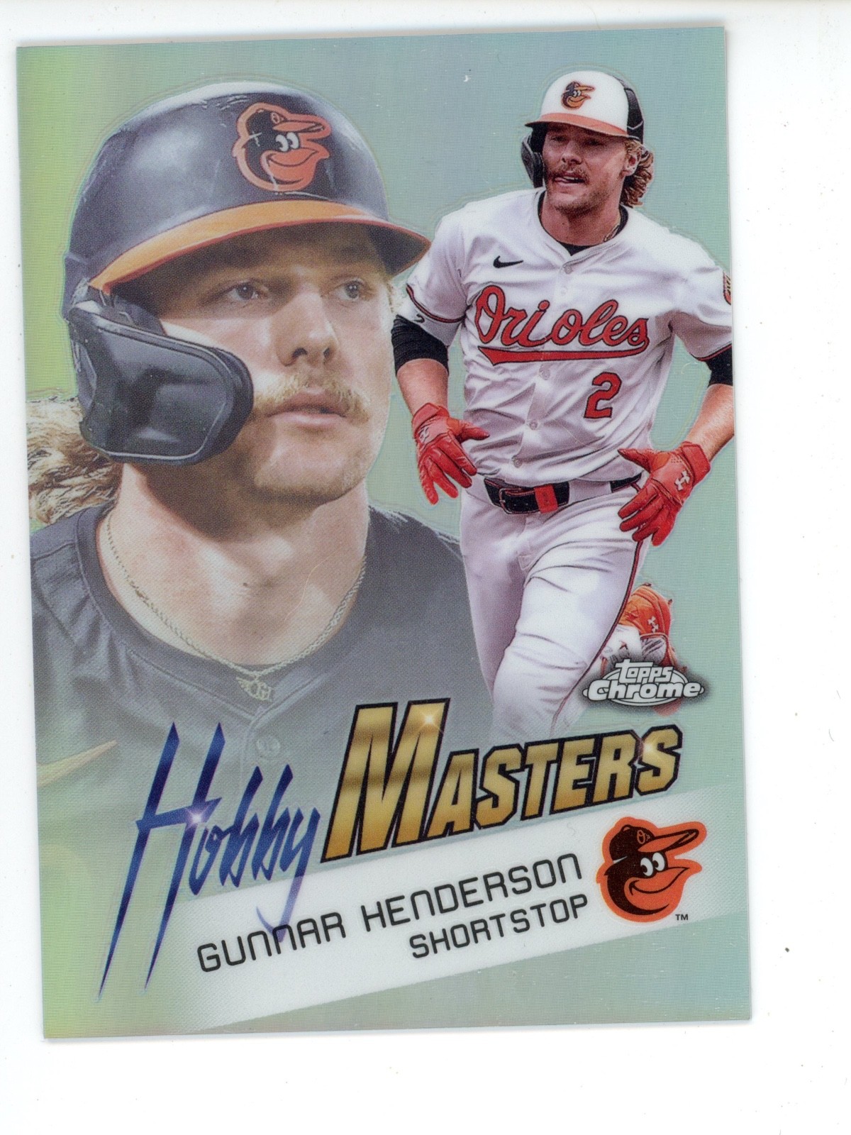 2025 Topps Chrome Hobby Masters GUNNAR HENDERSON HM-5 Baltimore Orioles