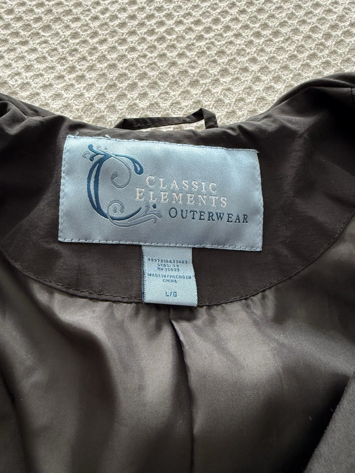 Classic Elements Women’s Double Breasted Trench C… - image 2