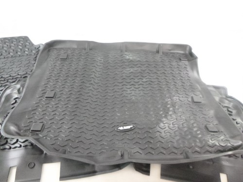 Rugged Ridge 4 Piece Rubber Floor Liner Mats For Jeep Wrangler 2011-2018 - Picture 5 of 5