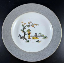 Haviland Limoges France Diner Plate Hand Decorated Made for Loane & Smith London