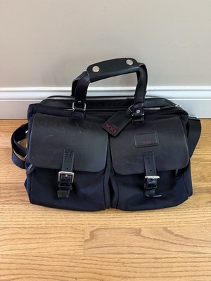 TUMI Townhouse Lonsdale Brief Case Black Men's Shoulder Bag Leather Travel Bag