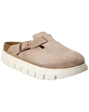 Birkenstock Boston Chunky Suede Women's