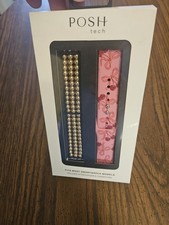 Posh Tech 2pk Smart Watch Band Set, Universal Fit for Apple Watch,