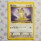 Meowth 56/64 - Jungle Pokemon TCG Card 1999 WOTC Vintage LP/NM