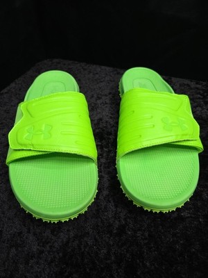 Under Armour Fat Tire Slides RARE Hyper Green US 13
