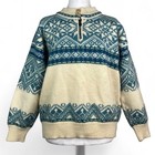 Vintage Dale of Norway Thunder Bay 1995 Wool Sweater XS Nordic Ski Fair Isle 