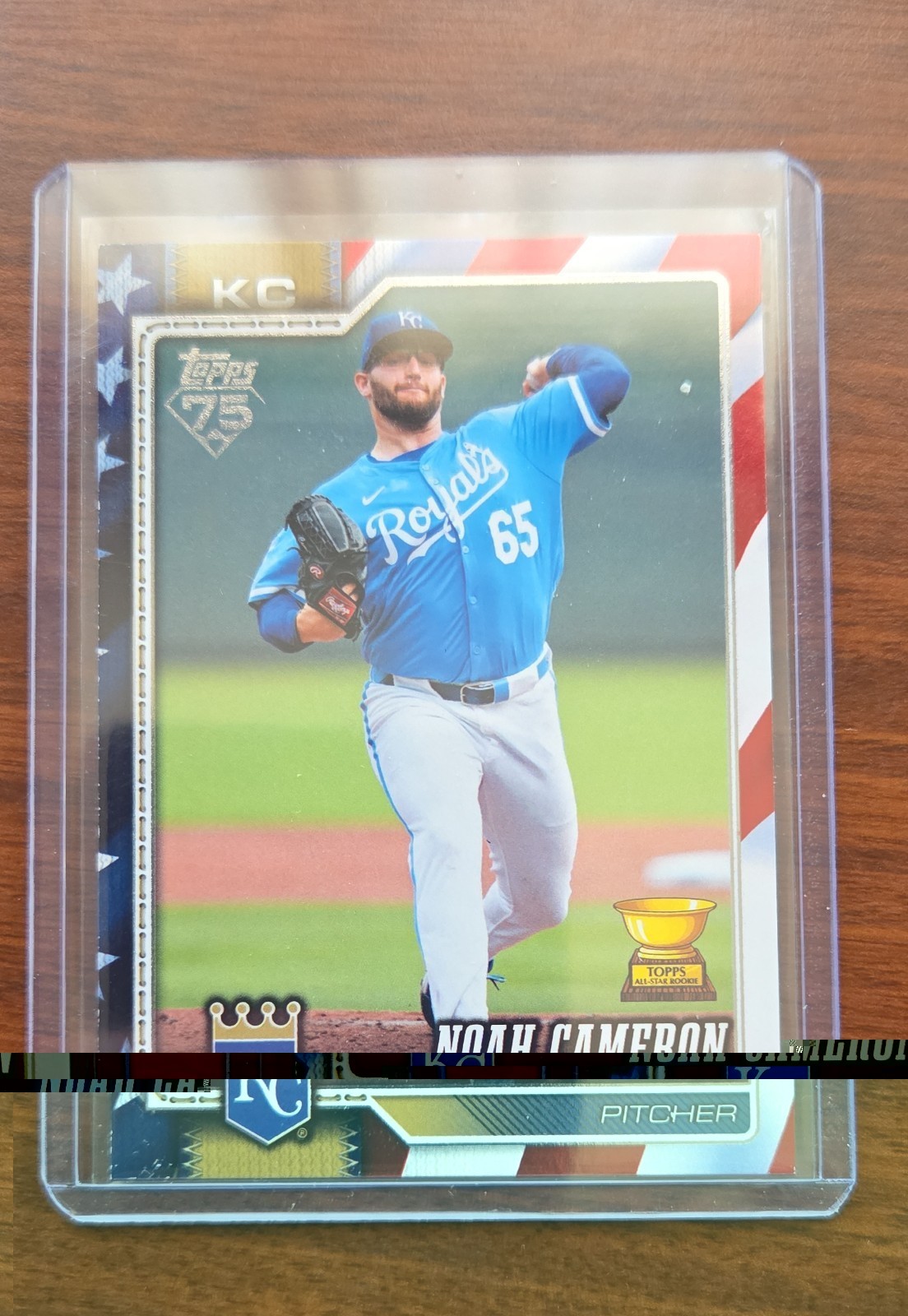 2026 Topps Series 2 - Noah Cameron #461 Independence Day 5/76 (RC)
