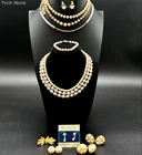 Vintage Marvella Richelieu Imitation Pearl Costume Jewelry Lot 12 Pieces