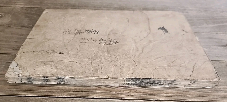 Antiguo libro de topografía grabado en madera del período Meiji japonés 1874 siglo XIX Kioto Foto 4 de 4