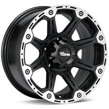 Dick Cepek Torque 17x8.5 5x127 Offset 6 Flat Black Machined Quantity Of 1