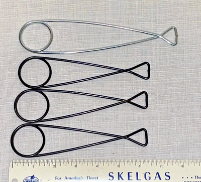 Lot of Four  Fish  Mouth Spreaders- Openers  One 8'' and Three  6''