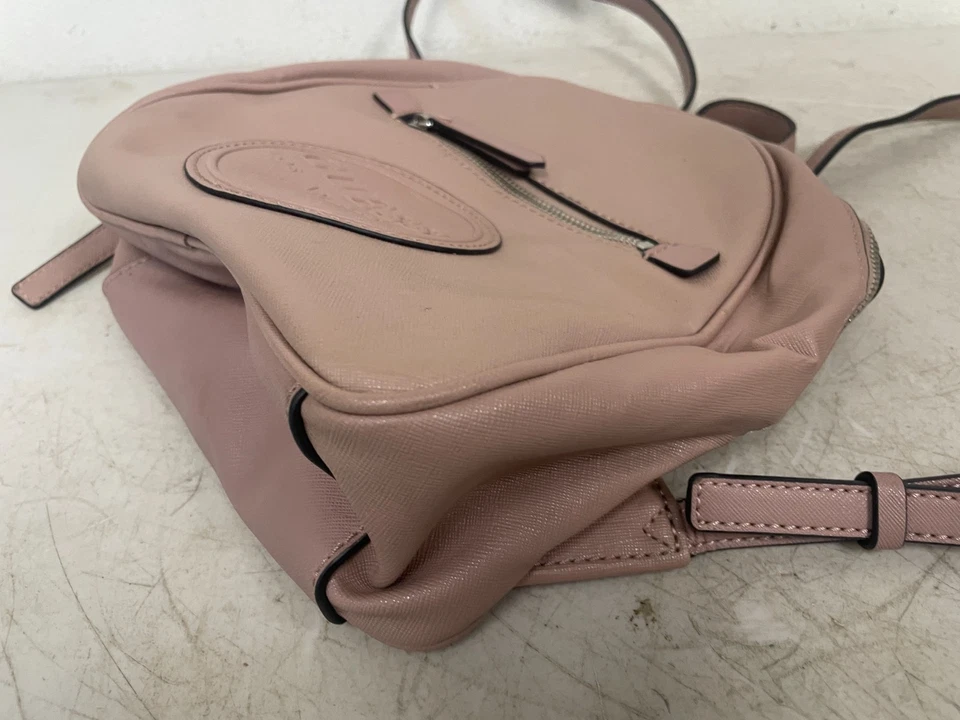 Guess Mochila Mini Monedero Multi Compartimento Logo Rosa Los Ángeles Foto 4 de 4